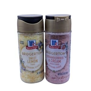 McCormick Bridgerton Finishing Sug4r Sweet Lemon+Strawberries & Cream Limited